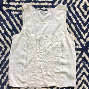 American Eagle Outfitters 🦅 Ivory Tank Size XS